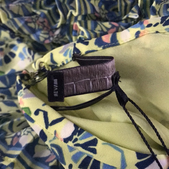 BCBGmaxazria Nima Pleated Floral sports mini ruffle skirt - Picture 11 of 11